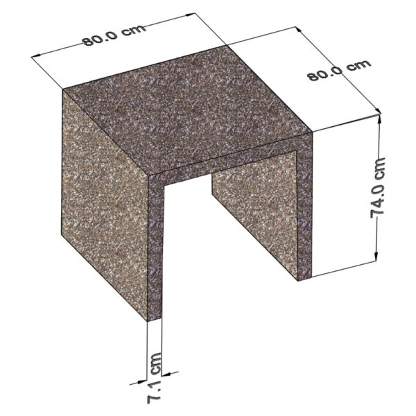 Masa-din-beton-ProUrban.ro Masa de sah din beton