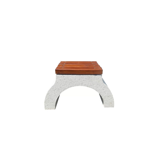 scaun-mobilier-urban-alb-din-mozaic.ProUrban.ro scaun din beton si marmura