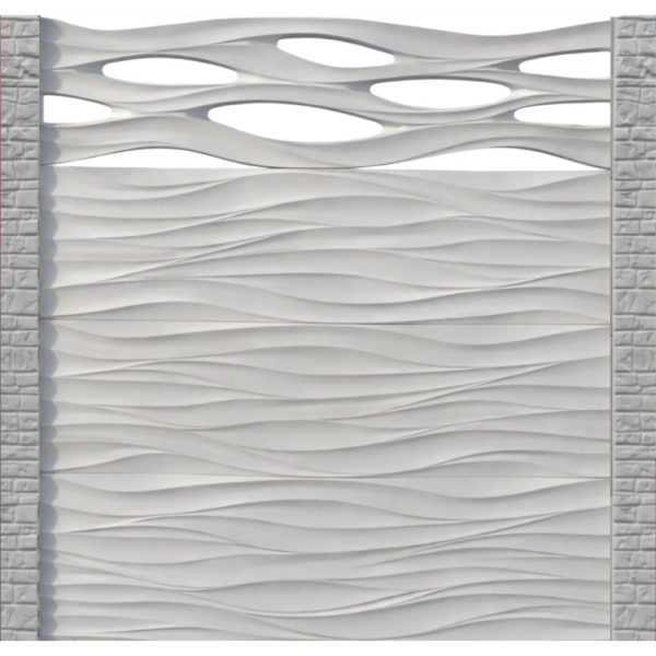 Gard beton 2 m Flux www.ProUrban.ro Gard Beton