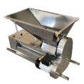 Zdrobitor de struguri electric integral din inox cu desciorchinator